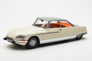 Citroen DS 21 Le Leman Cabriolet Marfim e Verde Norev 1:18