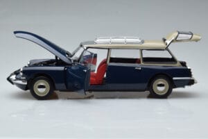 Citroen ID 19 Break Orient Azul Norev 1:18 181770 Metal - imagem 4 de 9