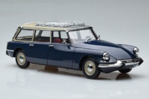 Citroen ID 19 Break Orient Azul Norev 1:18 181770 Metal - imagem 6 de 9