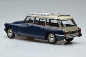 Citroen ID 19 Break Orient Azul Norev 1:18 181770 Metal - imagem 7 de 9