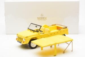 Citroen Mehari Plage Amarelo Norev 1:18 181801 Metal - imagem 6 de 6