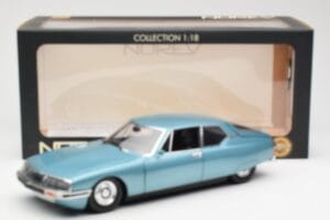 Citroen SM Azul Claro Metalizado Norev 1:18 181589 Metal - imagem 8 de 8