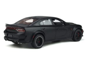 Dodge Charger SRT Hellcat Widebody Preto GT Spirit 1:18 GT301 Resina - imagem 2 de 5