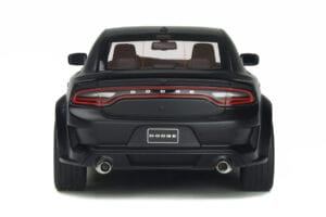 Dodge Charger SRT Hellcat Widebody Preto GT Spirit 1:18 GT301 Resina - imagem 5 de 5
