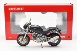 Ducati Monster M900 Preto Minichamps 1:12 122120101 Metal - imagem 4 de 4