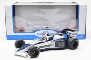 Brabham BT52 #5 N. Piquet Brazilian GP F1 World Champion 1983 MCG 1:18 MCG18618F Metal - imagem 6 de 6