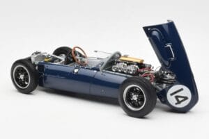 Cooper T51 Climax #14 S. Moss Italian GP Winner 1959 Schuco 1:18 450032600 Metal - imagem 5 de 8