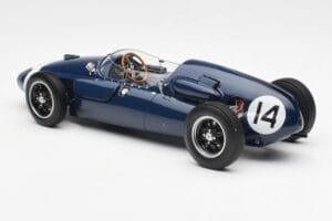 Cooper T51 Climax #14 S. Moss Italian GP Winner 1959 Schuco 1:18 450032600 Metal - imagem 7 de 8
