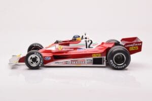 Ferrari 312 T2B #12 C. Reutemann Swedish GP 1977 MCG 1:18 MCG18625F Metal - imagem 3 de 6