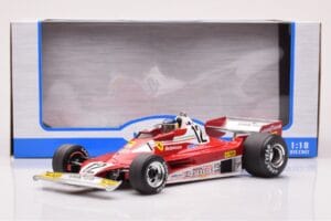 Ferrari 312 T2B #12 C. Reutemann Swedish GP 1977 MCG 1:18 MCG18625F Metal - imagem 6 de 6