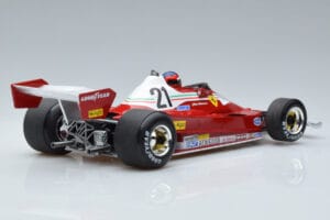 Ferrari 312 T2 B #21 G. Villeneuve Canadian GP 1977 MCG 1:18 MCG18623F Metal - imagem 2 de 6