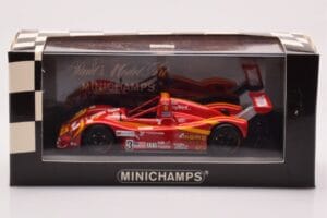 Ferrari 333 SP #3 Moretti Racing G. Moretti / D. Theys / M. Baldi 24 Hours of Le Mans 1997 Minichamps 1:43 430977693 Metal - imagem 4 de 4