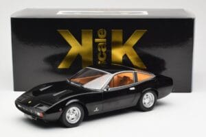 Ferrari 365 GTC4 Preto KK-Scale 1:18 180284 Metal - imagem 6 de 6