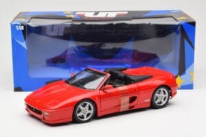 Ferrari F355 Spider Vermelho UT Models 1:18 180074030 Metal - imagem 6 de 6
