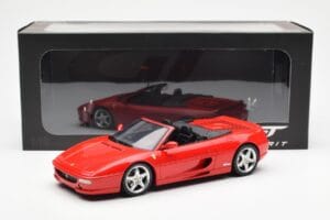 Ferrari F355 Spider Vermelho GT Spirit 1:18 GT453 Resina - imagem 6 de 6
