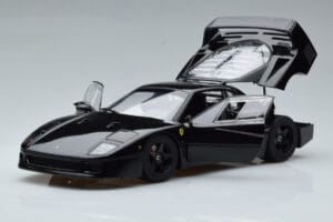 Ferrari F40 Lightweight Preto Kyosho 1:18 08412BK Metal - imagem 2 de 12