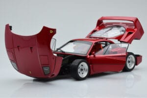 Ferrari F40 Vermelho Metalizado Asia Exclusive Kyosho 1:18 08416RM-G Metal - imagem 2 de 14