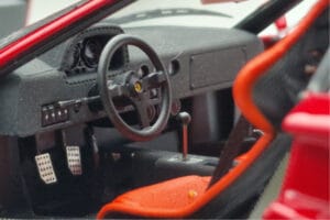 Ferrari F40 Vermelho Metalizado Asia Exclusive Kyosho 1:18 08416RM-G Metal - imagem 12 de 14