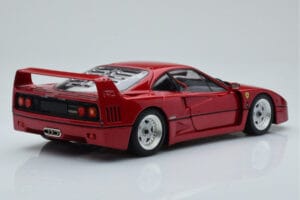 Ferrari F40 Vermelho Metalizado Asia Exclusive Kyosho 1:18 08416RM-G Metal - imagem 3 de 14