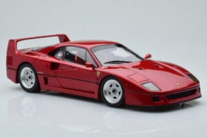 Ferrari F40 Vermelho Metalizado Asia Exclusive Kyosho 1:18 08416RM-G Metal - imagem 7 de 14