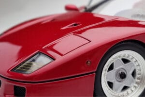 Ferrari F40 Vermelho Metalizado Asia Exclusive Kyosho 1:18 08416RM-G Metal - imagem 9 de 14