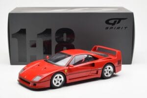 Ferrari F40 Vermelho GT Spirit 1:18 GT291 Resina - imagem 5 de 5