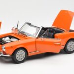 Fiat 124 BS Laranja Sun Star 1:18 4906 - image 2 of 8