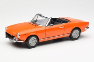 Fiat 124 BS Laranja Sun Star 1:18 4906