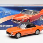 Fiat 124 BS Laranja Sun Star 1:18 4906 - image 8 of 8