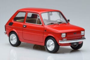 Fiat 126 Vermelho MCG 1:18 MCG18323 Metal - imagem 4 de 6