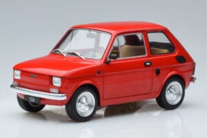Fiat 126 Vermelho MCG 1:18 MCG18323 Metal