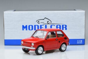 Fiat 126 Vermelho MCG 1:18 MCG18323 Metal - imagem 6 de 6