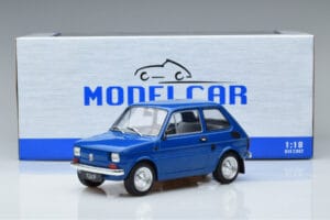 Fiat 126P Azul MCG 1:18 MCG18324 Metal - imagem 6 de 6