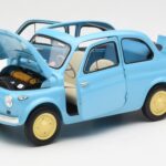 Fiat Nuova 500 Celeste Azul Kyosho 1:18 08966LB - image 2 of 8