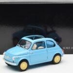 Fiat Nuova 500 Celeste Azul Kyosho 1:18 08966LB - image 8 of 8