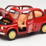 Fiat Nuova 500 Coral Vermelho Kyosho 1:18 08966R - image 2 of 8