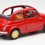 Fiat Nuova 500 Coral Vermelho Kyosho 1:18 08966R - image 3 of 8
