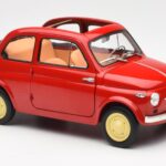Fiat Nuova 500 Coral Vermelho Kyosho 1:18 08966R - image 6 of 8