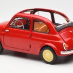 Fiat Nuova 500 Coral Vermelho Kyosho 1:18 08966R - image 7 of 8