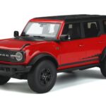 Ford Bronco 4-Door Wildtrak Vermelho GT Spirit 1:18 GT360