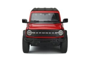 Ford Bronco 4-Door Wildtrak Vermelho GT Spirit 1:18 GT360 Resina - imagem 4 de 5