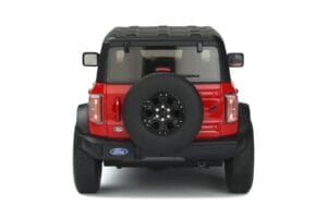 Ford Bronco 4-Door Wildtrak Vermelho GT Spirit 1:18 GT360 Resina - imagem 5 de 5