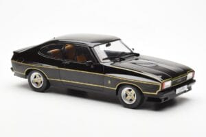 Ford Capri Mk2 X-Pack Preto MCG 1:18 MCG18348 Metal - imagem 4 de 6