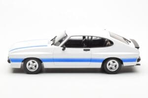 Ford Capri Mk2 X-Pack Branco MCG 1:18 MCG18347 Metal - imagem 3 de 6