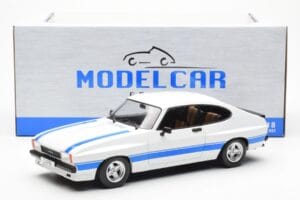 Ford Capri Mk2 X-Pack Branco MCG 1:18 MCG18347 Metal - imagem 6 de 6