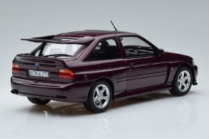 Ford Escort RS Cosworth Roxo Norev 1:18 182778 Metal - imagem 2 de 6