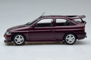 Ford Escort RS Cosworth Roxo Norev 1:18 182778 Metal - imagem 3 de 6