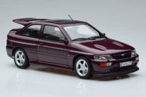 Ford Escort RS Cosworth Roxo Norev 1:18 182778 Metal - imagem 4 de 6