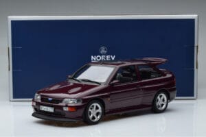 Ford Escort RS Cosworth Roxo Norev 1:18 182778 Metal - imagem 6 de 6