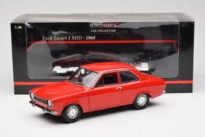 Ford Escort Mk1 RHD Vermelho Minichamps 1:18 150081070 Metal - imagem 8 de 8